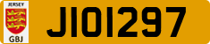 License plate of Jersey, Regular plates (J123456)