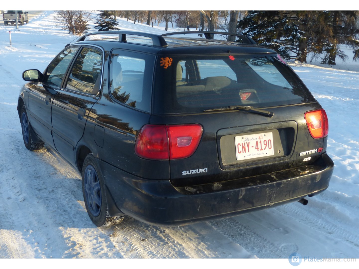 CNY-4190, Suzuki Esteem 2nd gen Wagon (SY), 1996–2002