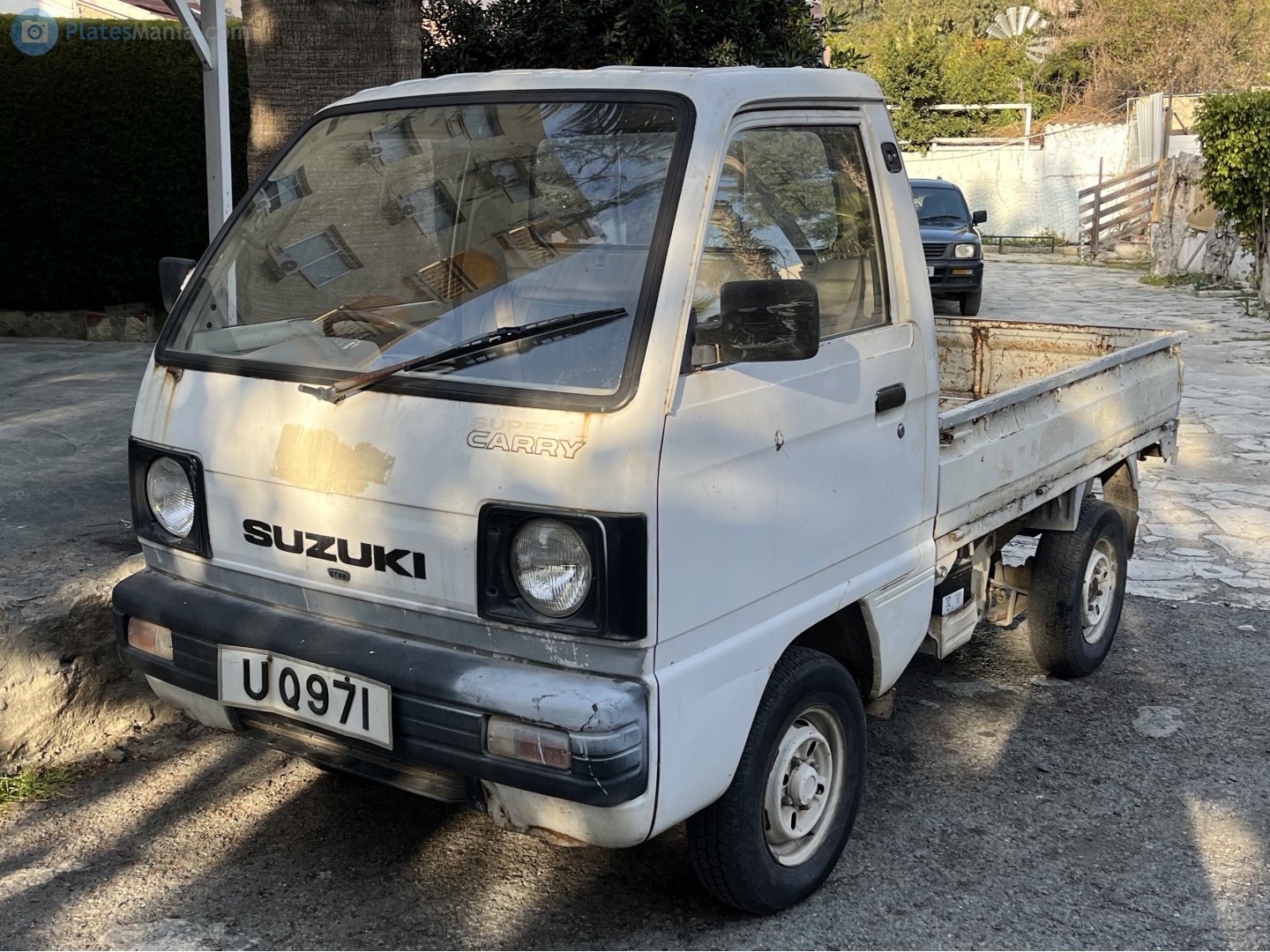 UQ 971, Suzuki Carry 8th gen (Super Carry) Truck (DA(DB)41T/51T/71T/81T; SK408/SK410), facelift, 1986–1991