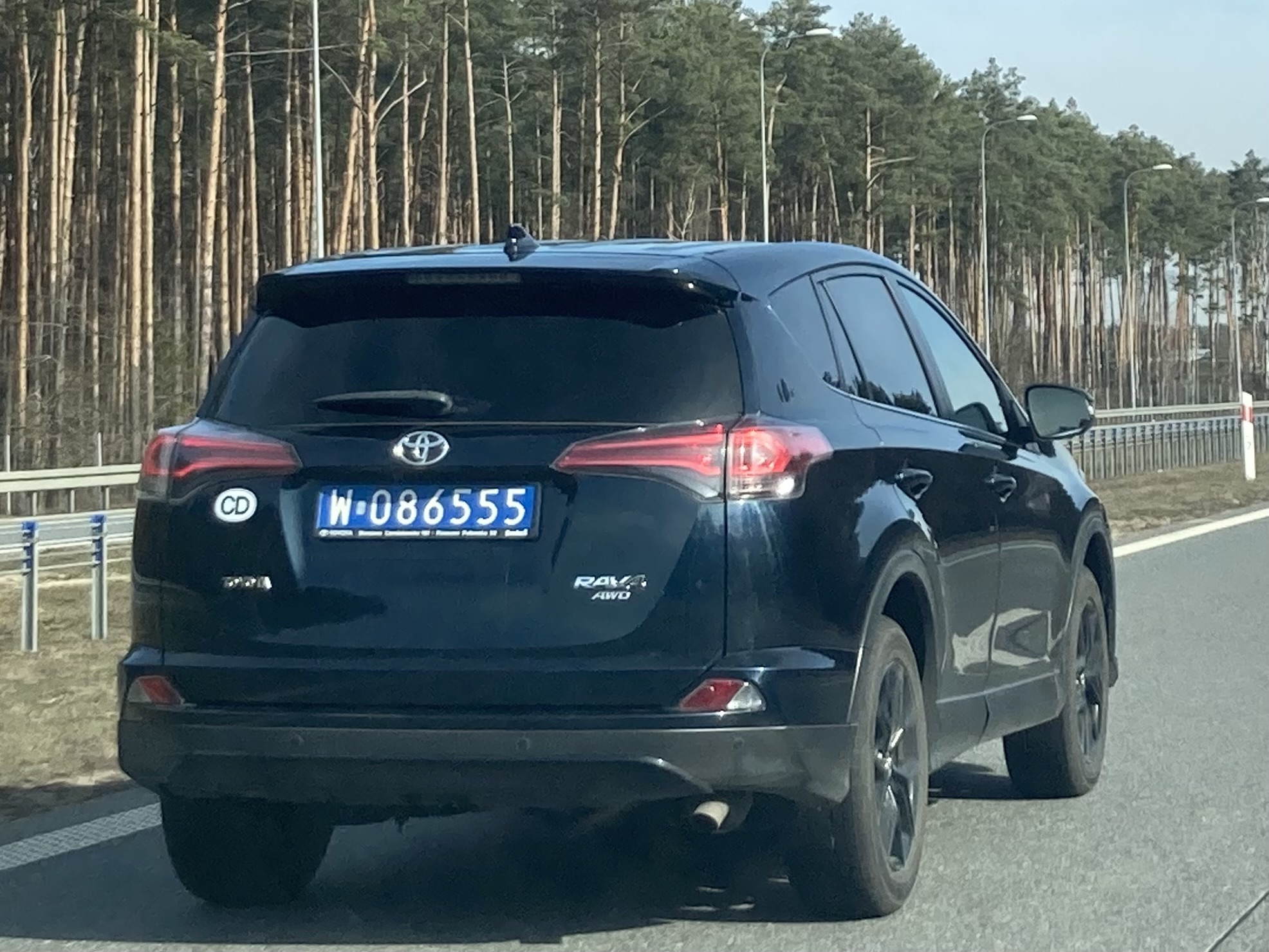 W 086555, Toyota RAV4 4th gen (XA40), facelift, 2015–2019