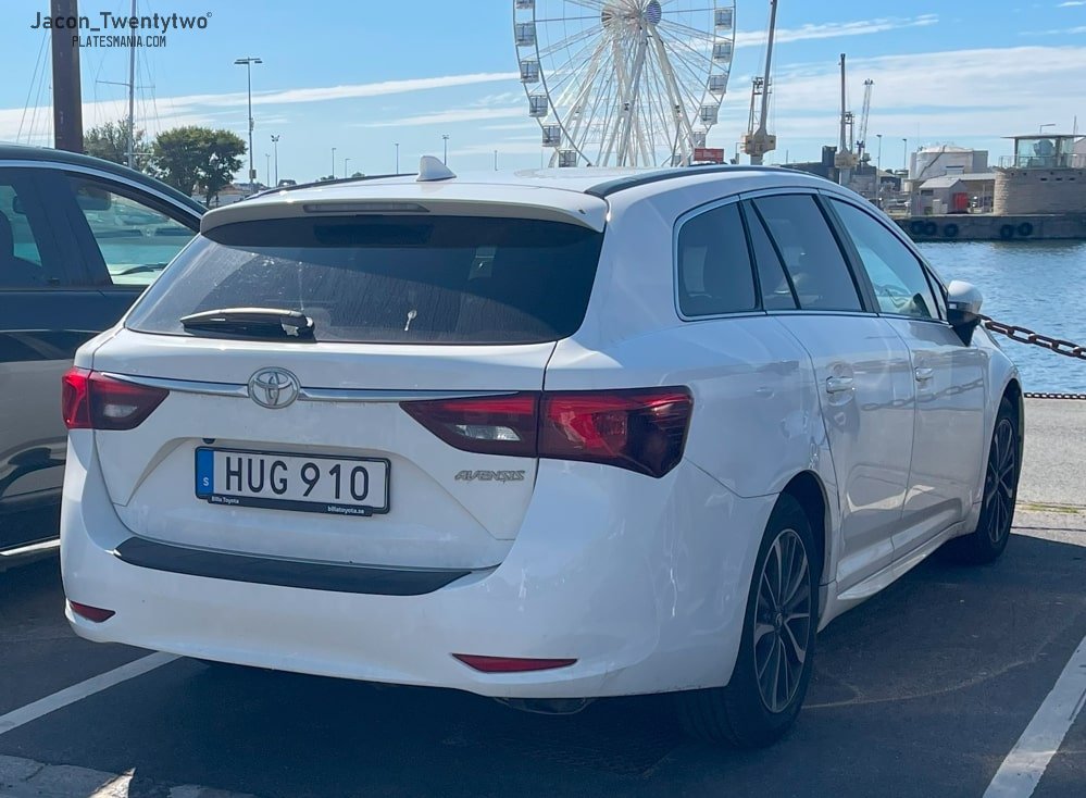 HUG 910, Toyota Avensis 3rd gen Touring Sports (T270), 2nd facelift, 2015–2018