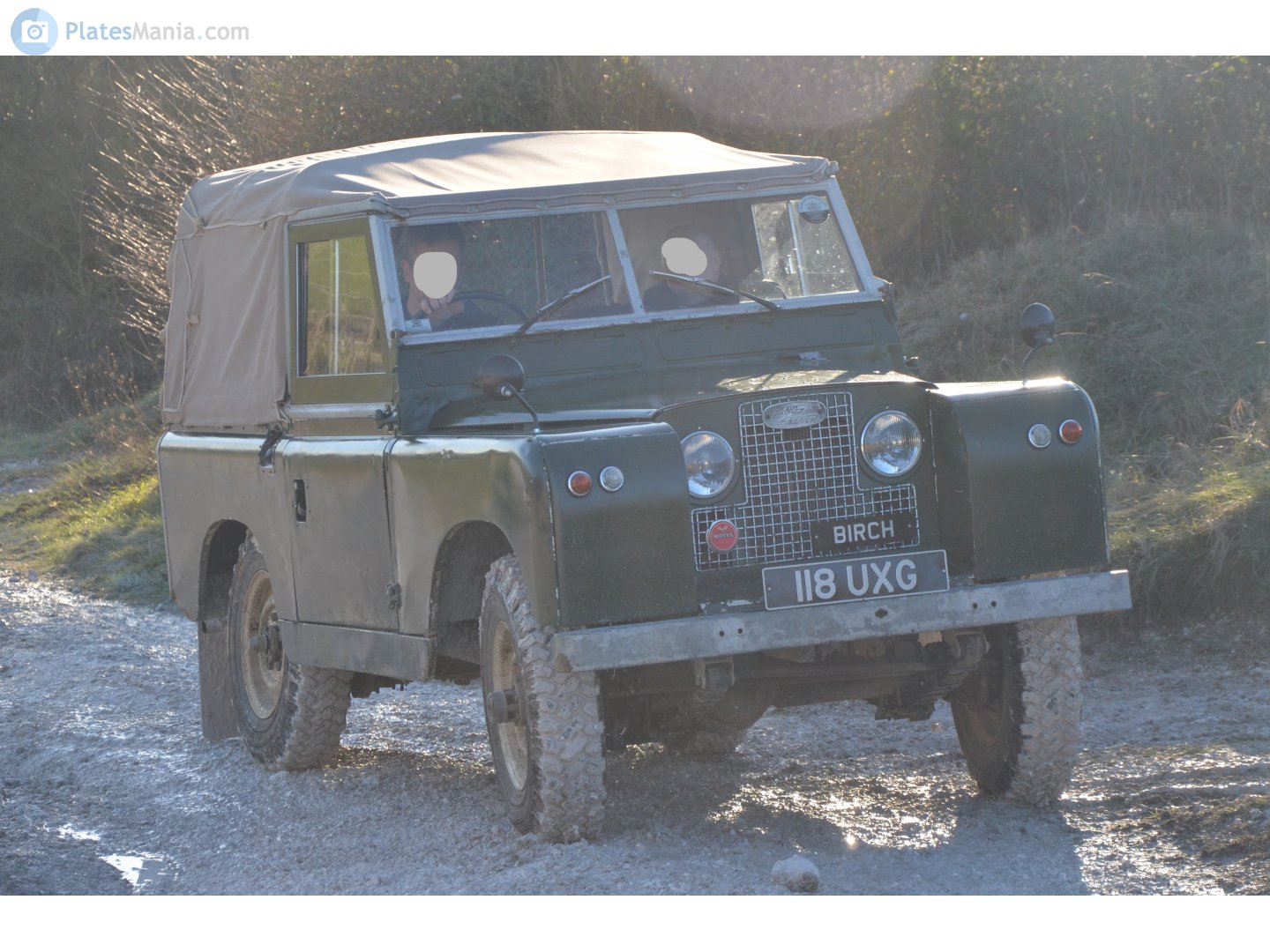 118UXG, Land Rover Series II Series II (1958–1961)