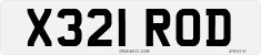 License plate of the United Kingdom, 1983 year system