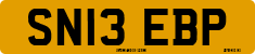 License plate of the United Kingdom, 2001 year system
