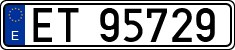 License plates of Spain, Official and military plates