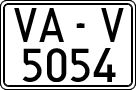License plates of Spain, 1971 year series