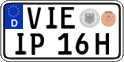 German license plate, Plates for oldtimers (type 
