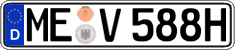 German license plate, Plates for oldtimers (type 
