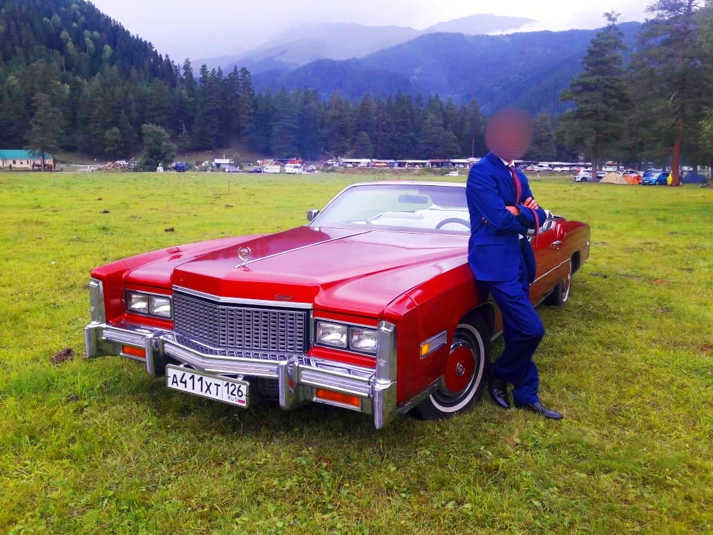а 411 хт 126, Cadillac Eldorado 9th gen Convertible (L67; E-body), 3rd facelift, 1974–1976