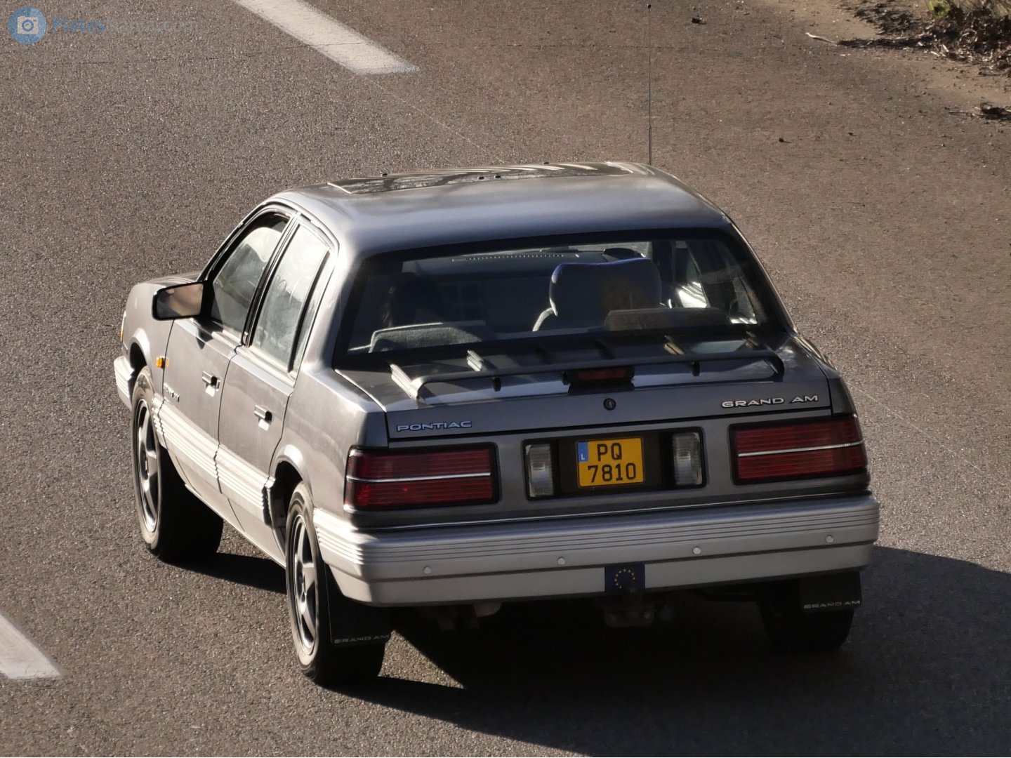 PQ 7810, Pontiac Grand Am 3rd gen 4-door Sedan (N-body), 1984–1991