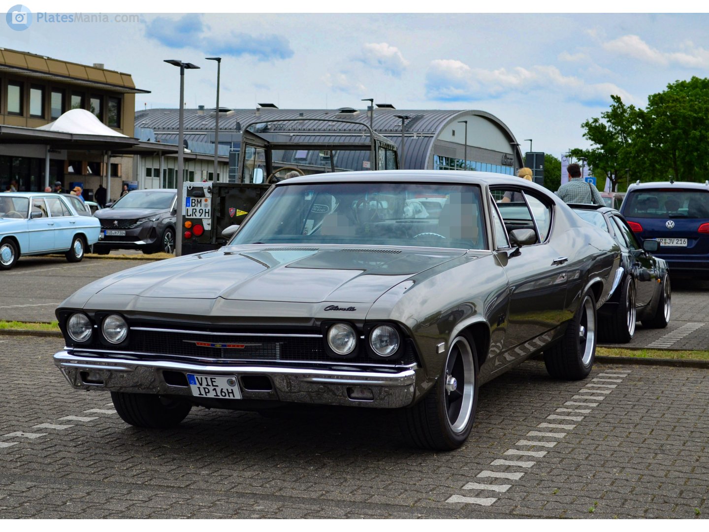 VIE IP 16 H, Chevrolet Chevelle 2nd gen 1969 2-door Coupé (11; A-body), 1st facelift, 1968–1969