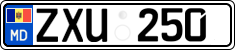 License plate of Moldova, Cars (2015)