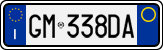 License plate of Italy, Cars (1994 year series)