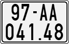 License plate of Vietnam, Motorcycles