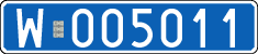 License plates of Poland, Diplomatic