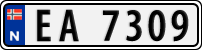 License plate of Norway, Trailers, motorcycles, special vehicles