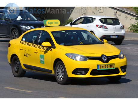 TX AA-993, Renault Fluence