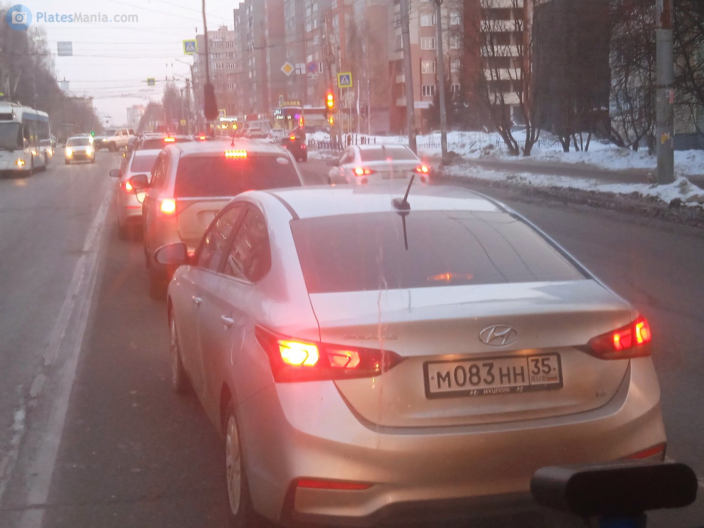 м 083 нн 35, Hyundai Solaris 2nd gen (HCR), 2017–2020