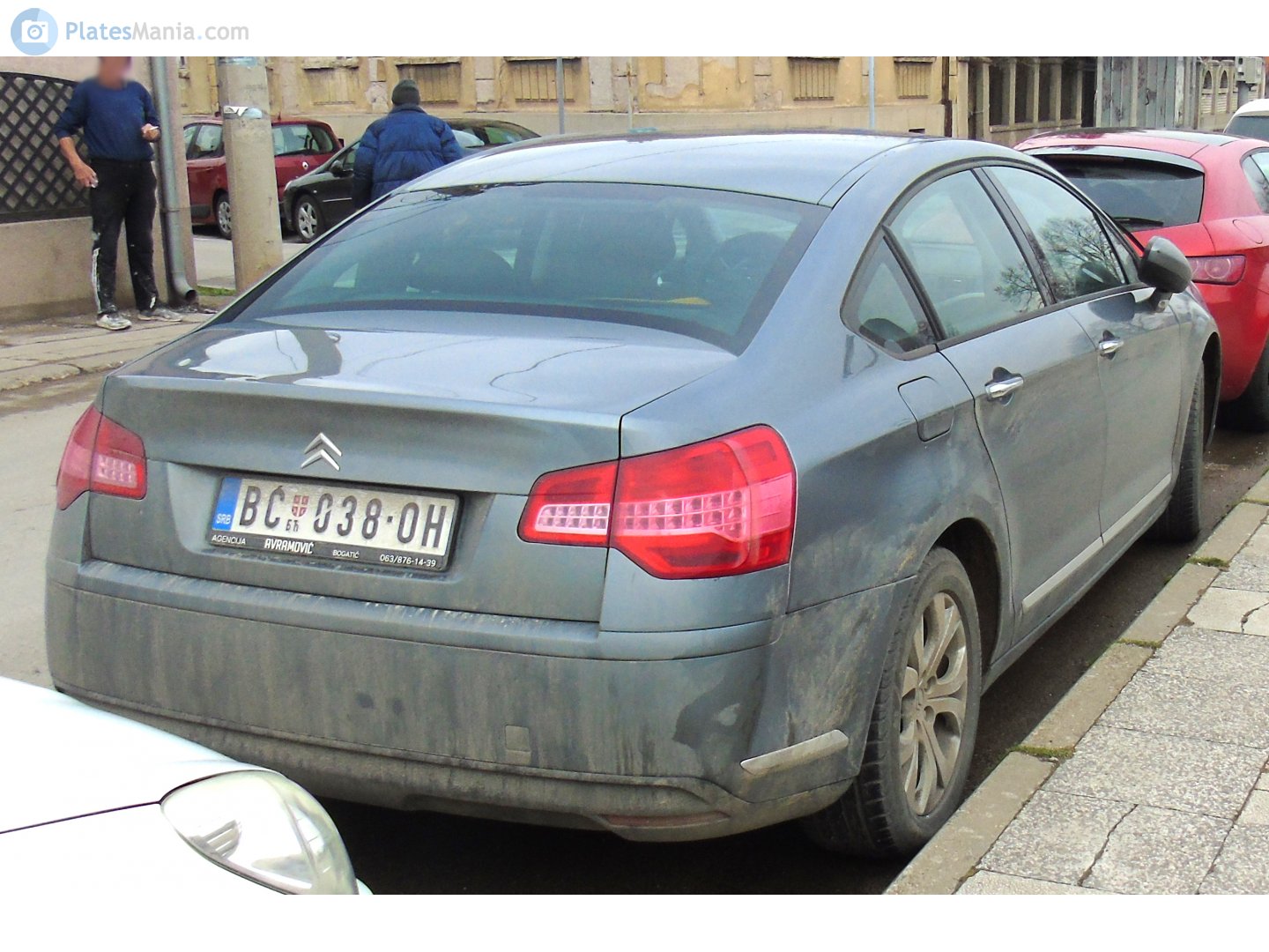 BĆ 038-OH, Citroёn C5 2nd gen Sedan (RD/TD), 2007–2017