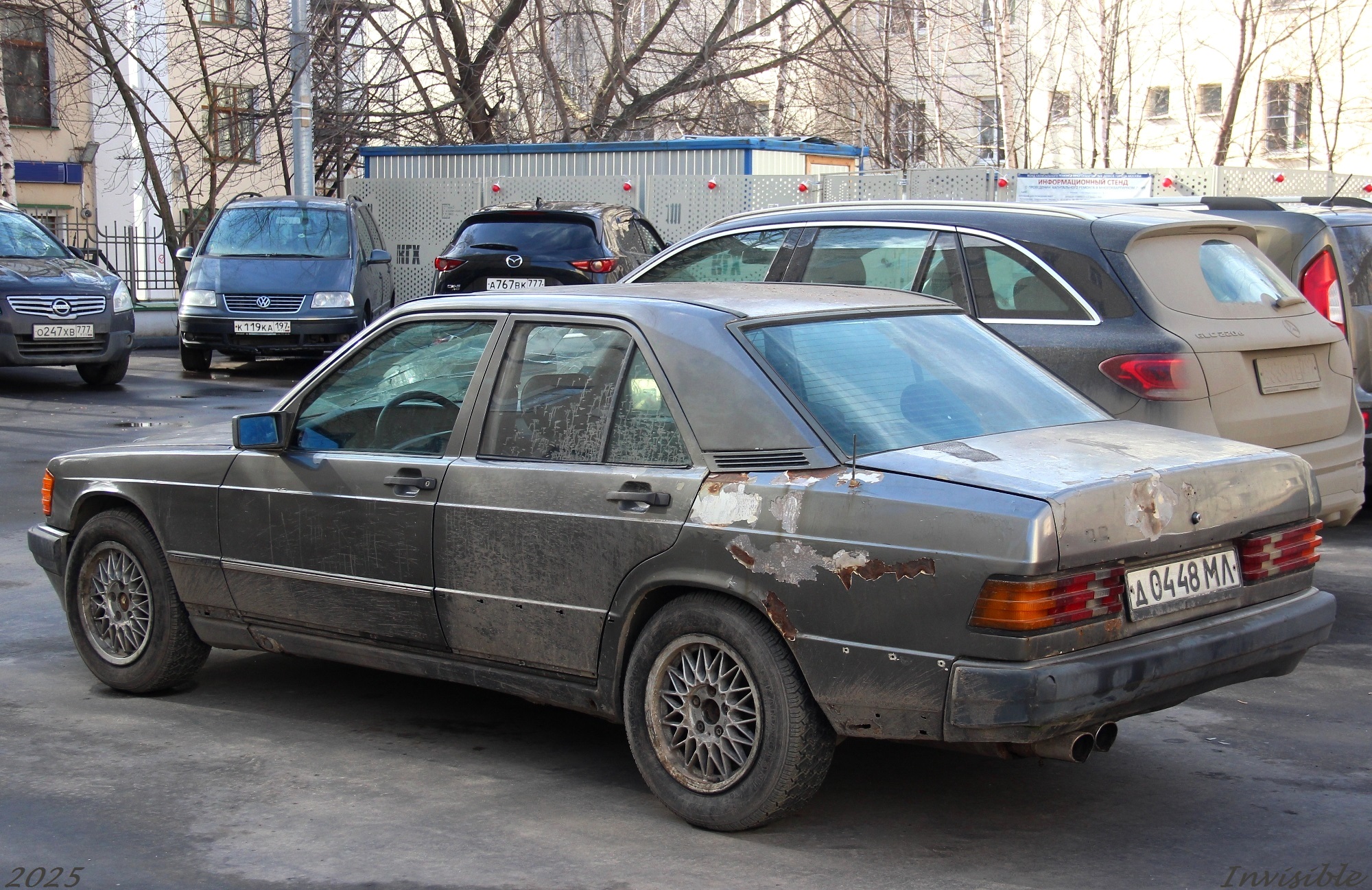 д 0448 МЛ, Mercedes-Benz C-Klasse 190 Sedan (W201), 1982–1993