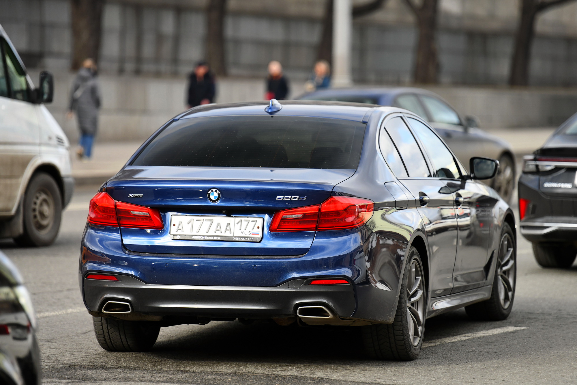 а 177 аа 177, BMW 5 Series 7th gen Sedan (G30/G38), 2017–2020