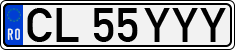 License plate of Romania, Regular plates
