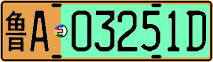 License plate of China, Electric vehicles
