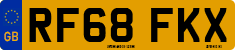 License plate of the United Kingdom, 2001 year system