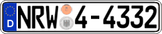 German license plate, Regional authorities