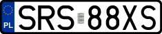 License plates of Poland, Regular car plates