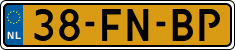 License plate of the Netherlands, Cars