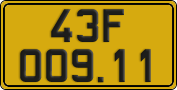 License plate of Vietnam, Commercial vehicles