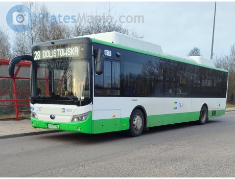 BI 017HK, Yutong E12