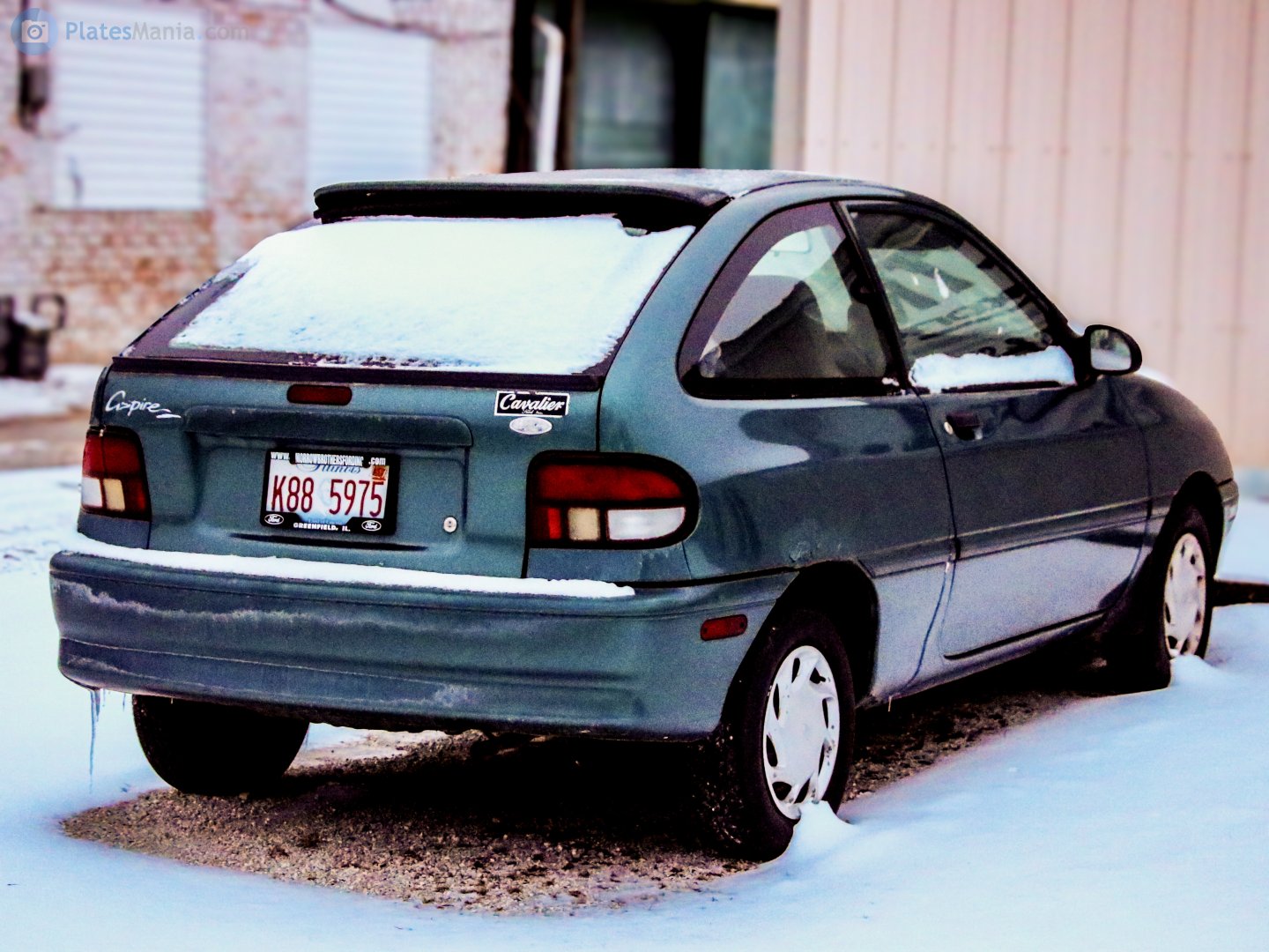 K88 5975, Ford Aspire 1st gen 3-door Hatch (BT57), 1993–1996