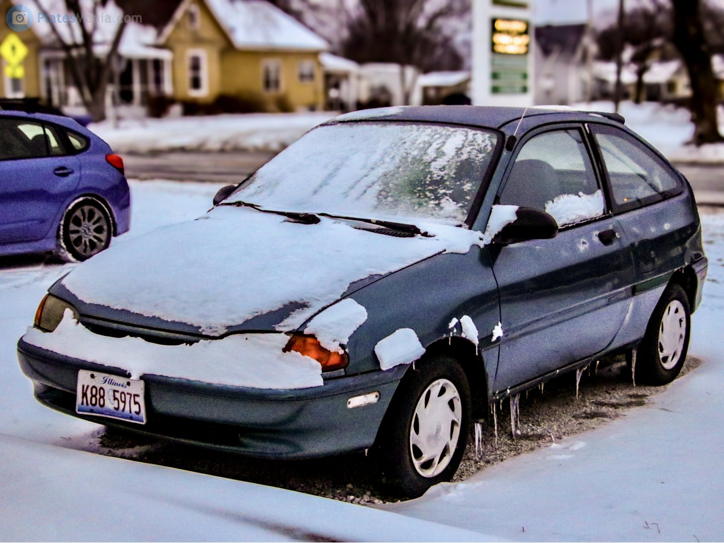 K88 5975, Ford Aspire 1st gen 3-door Hatch (BT57), 1993–1996