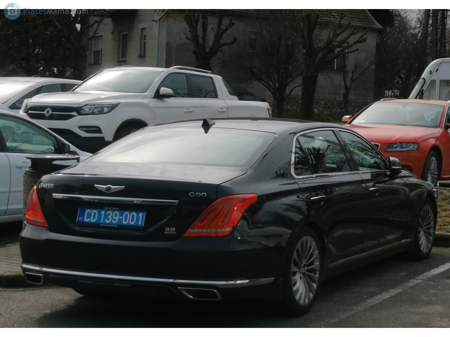 CD139-001, Genesis G90 1st gen (HI), 2016–2019