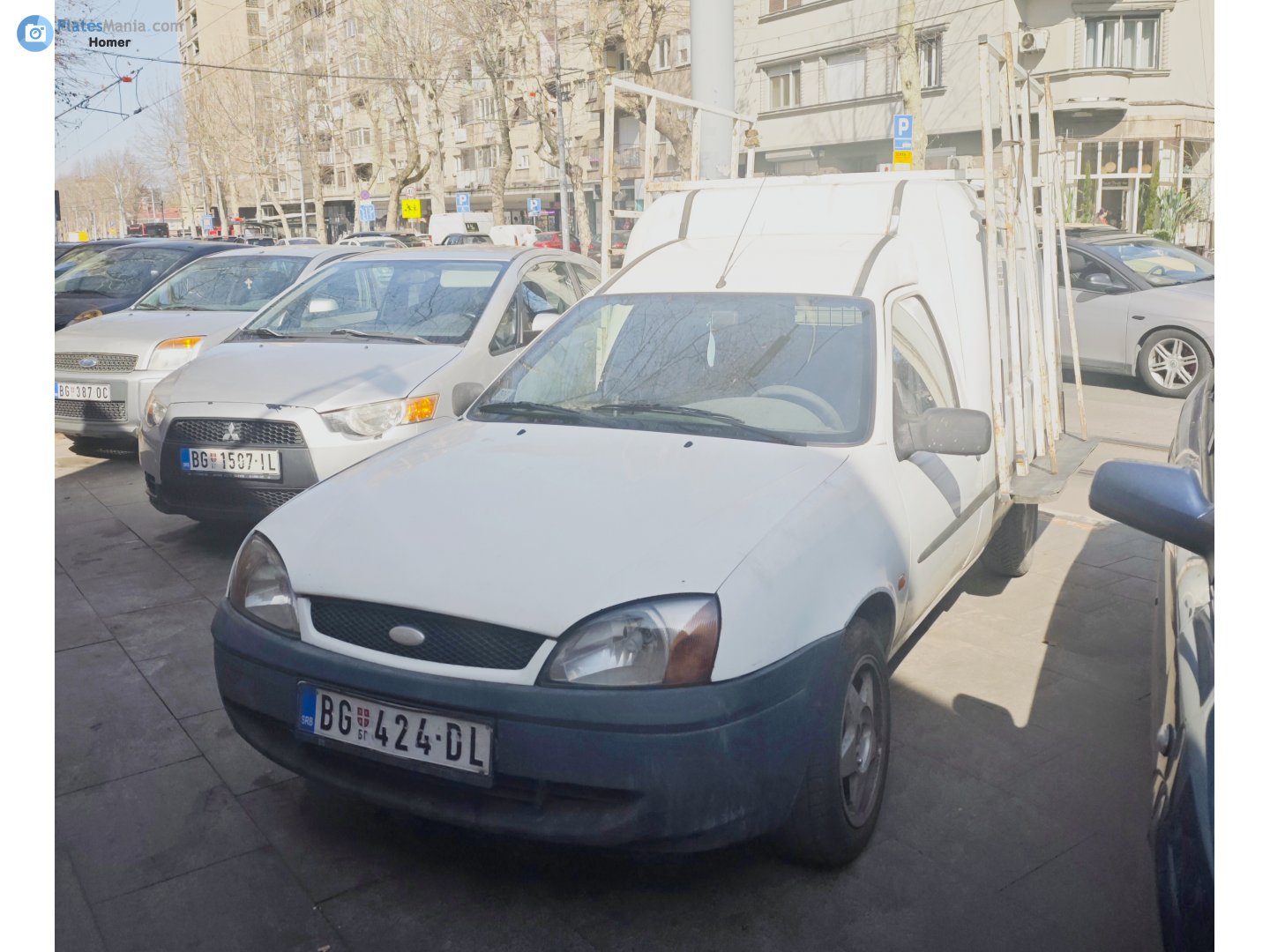 BG 424-DL, Ford Fiesta Courier 2nd gen (BE91), facelift, 1999–2002