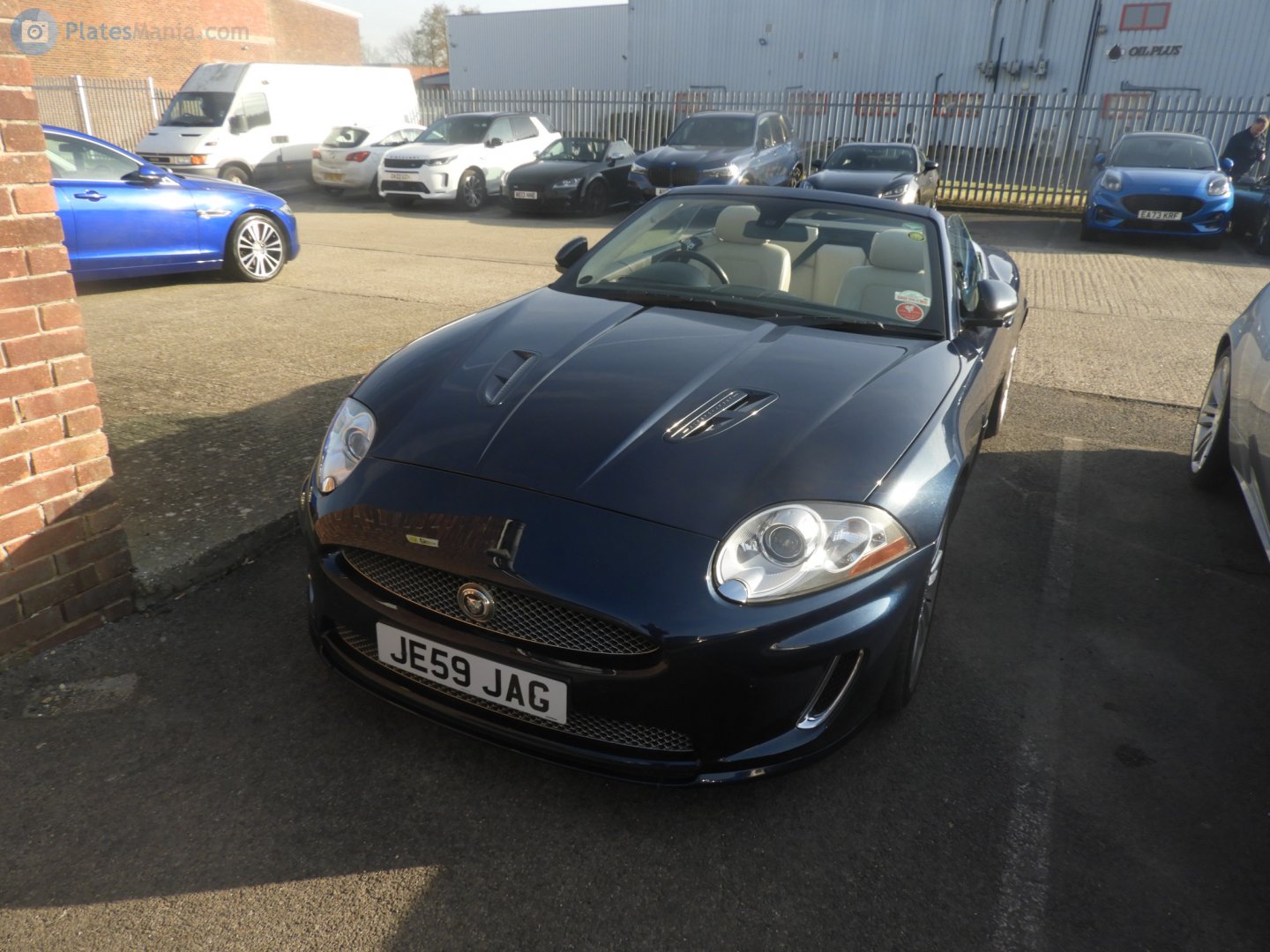 JE59JAG, Jaguar XKR 2nd gen Convertible (X150), 2007–2014