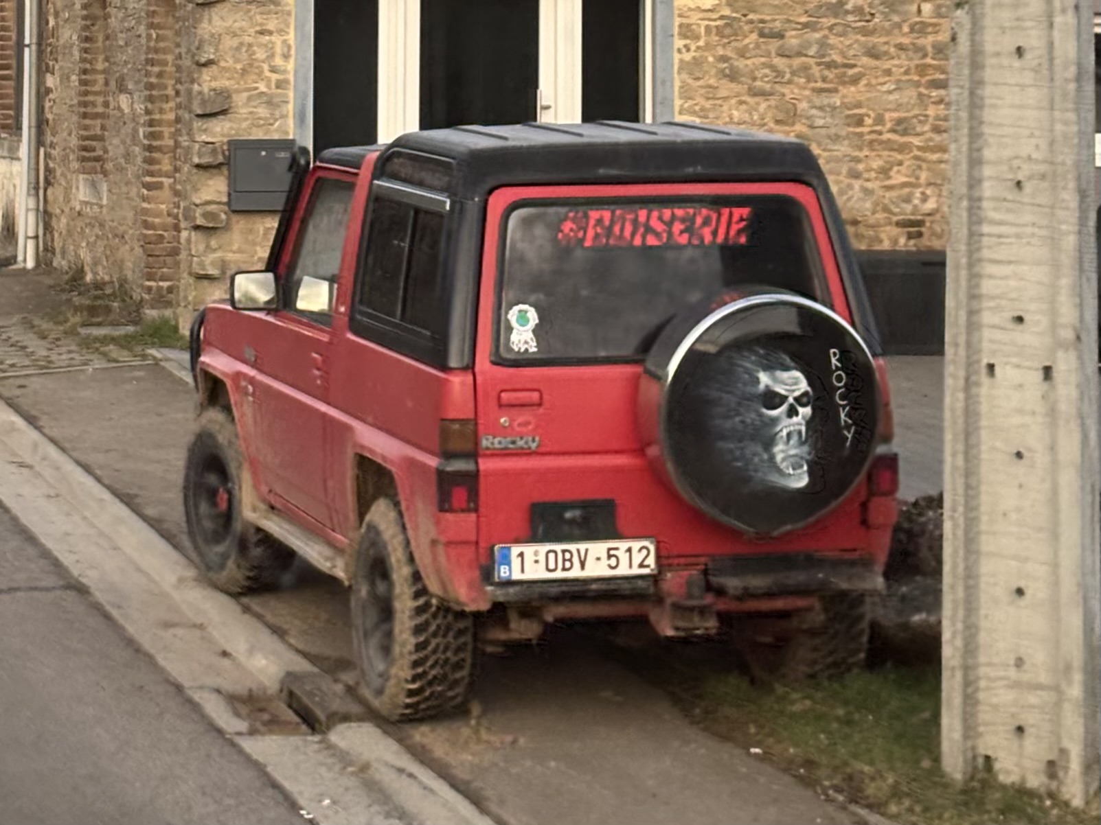 1-OBV-512, Daihatsu Rocky 1st gen (F70), 1984–2002 (Rugger rebadge)