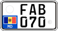 License plate of Moldova, Cars (2015)