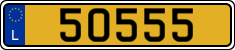 License plate of Luxembourg, Vanity Plates