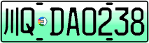 License plate of China, Electric vehicles