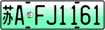 License plate of China, Electric vehicles