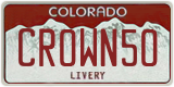 Colorado, Vanity Plates