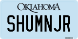 Oklahoma, Vanity Plates