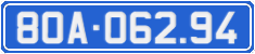 License plate of Vietnam, Government and public administrations
