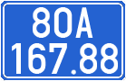 License plate of Vietnam, Government and public administrations