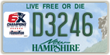 New Hampshire, XXXXX (Decal)