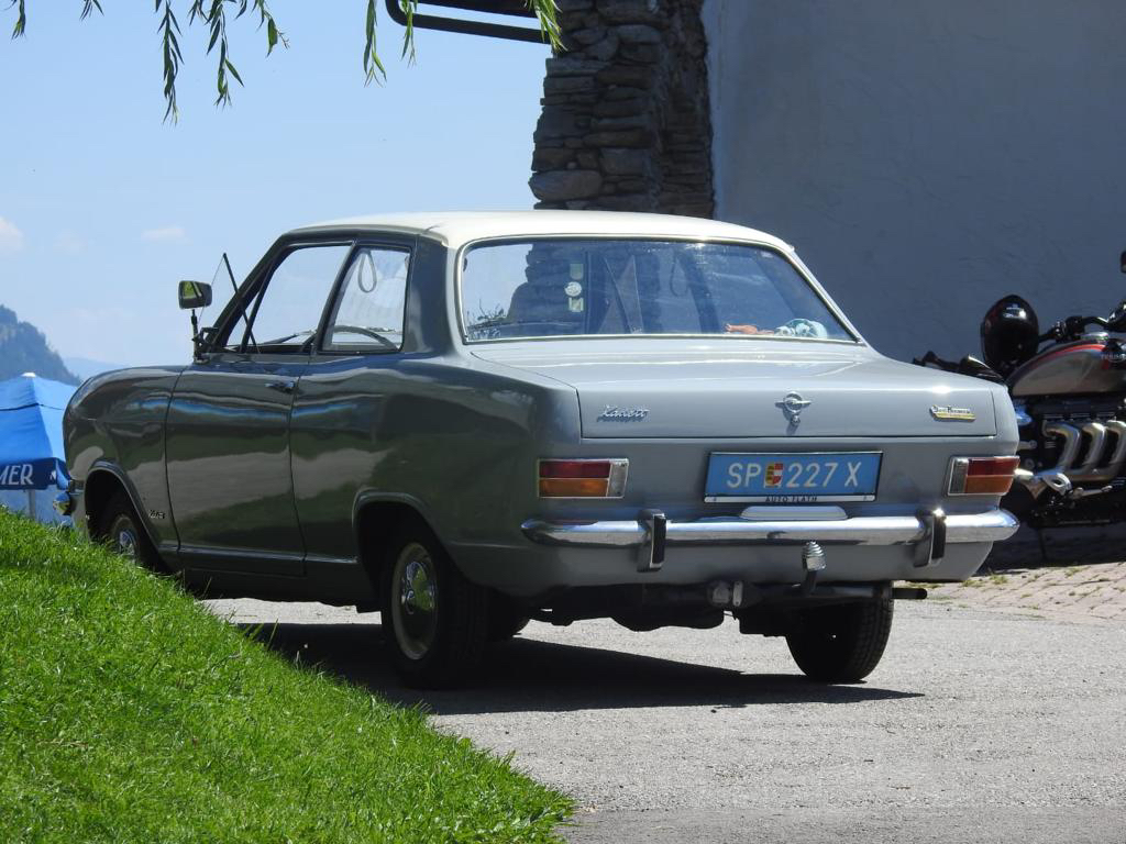 SP 227 X, Opel Kadett 2nd gen 2-door Sedan (B), 1965–1973