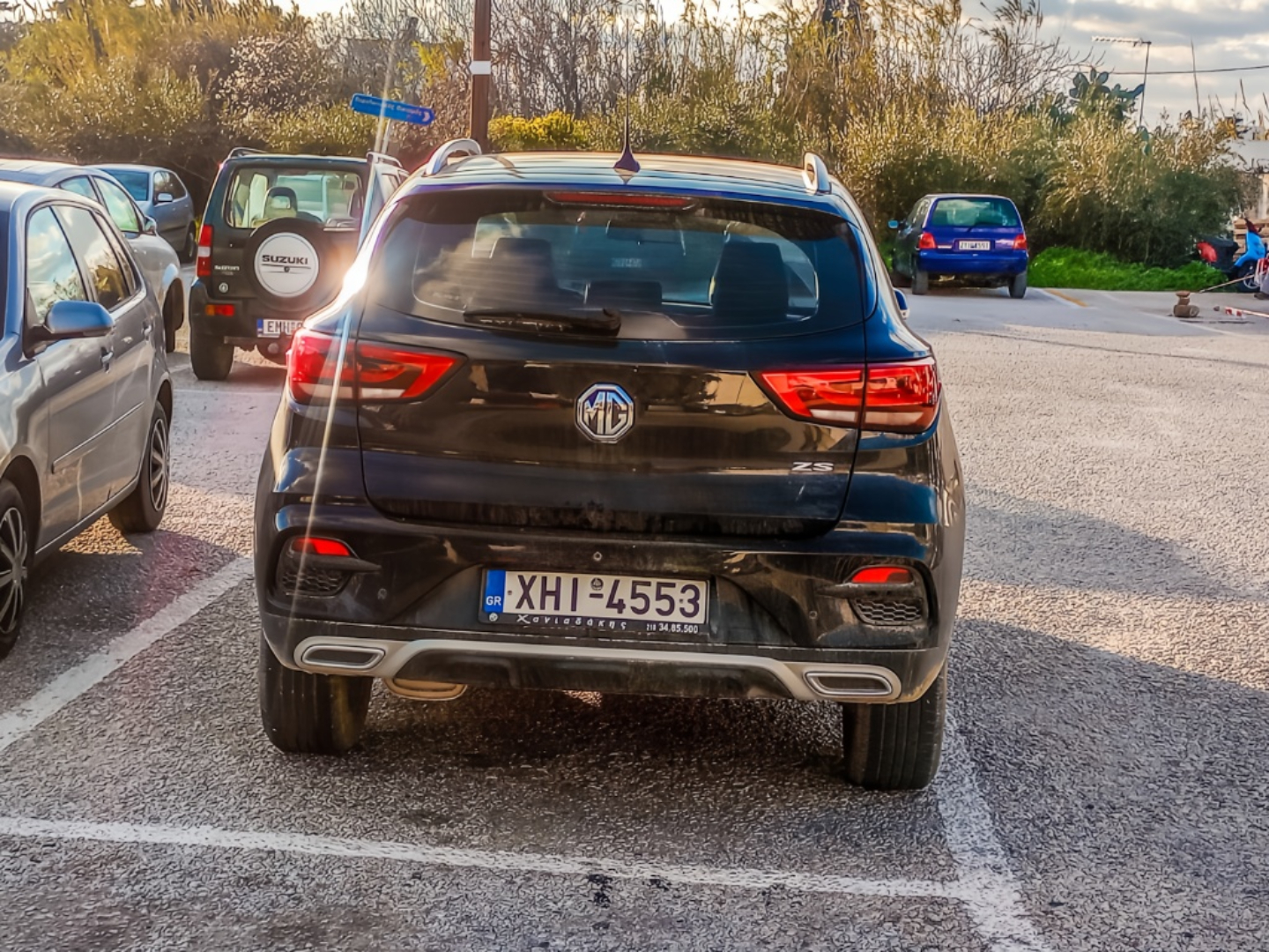 XHI-4553, MG ZS SUV 1st gen (ZS11), facelift, 2020–